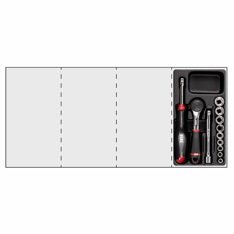 Module thermoformé assorti (12 pièces) | 519/605AEA | Usag - U05190738 Module thermoformé assorti (12 pièces) | 519/605AEA | Usag - U05190738